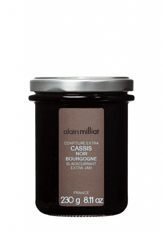 Zwarte bessen jam  Alain Milliat 300 gram