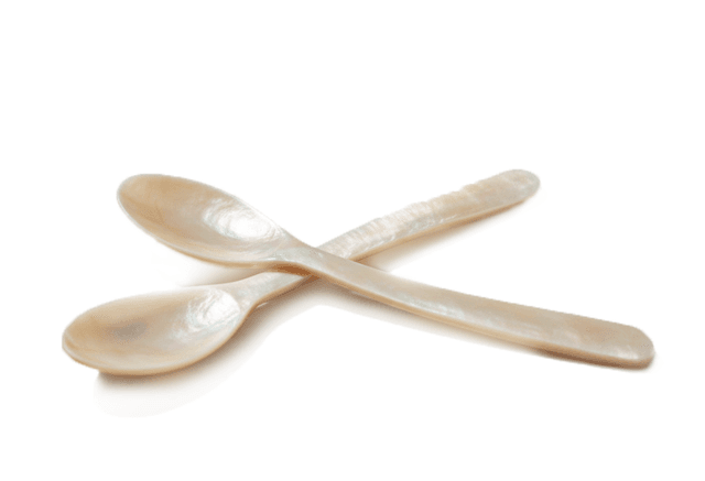 Kaviaarlepel parelmoer