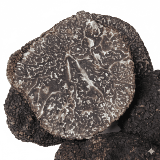 Bevroren wintertruffel stukken