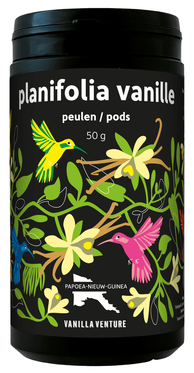 Planifolia vanillestokjes 50gr 