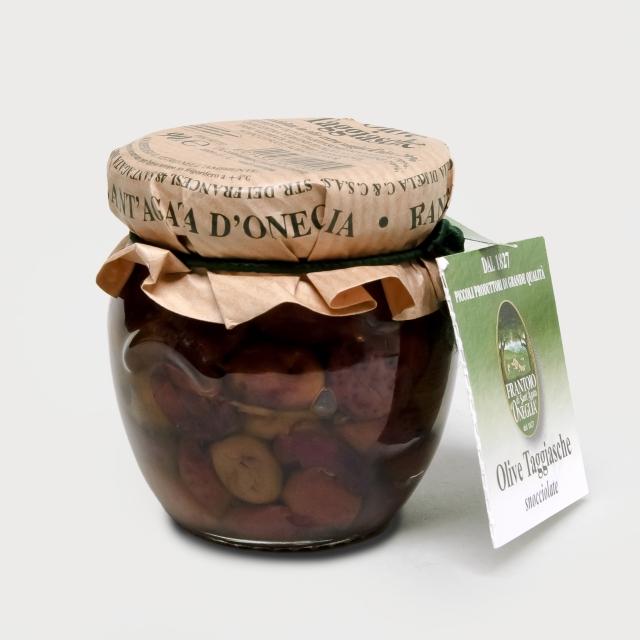 Taggiasca olijven ontpit