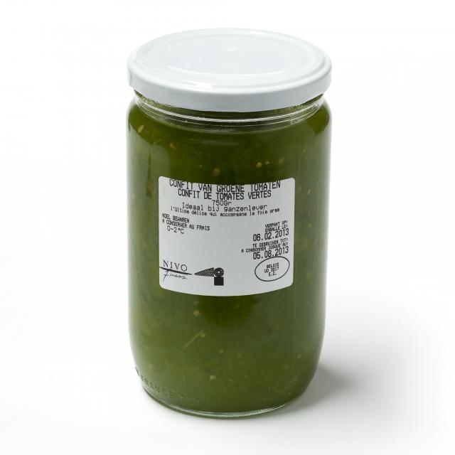 Groene tomaten Confit