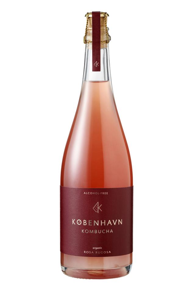 Kobenhavn Kombucha Rosa Rugosa Sparkling Tea Organic