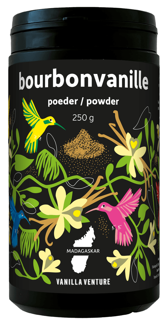  Vanillepoeder Bourbon 250gr BUS 