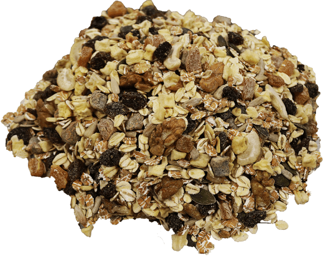 Muesli noten en vruchten