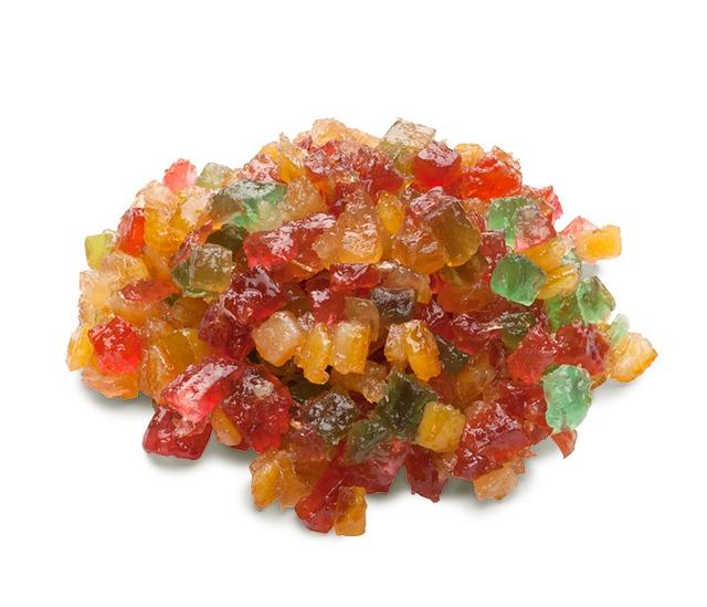 Cassata - gekonfijte vruchtjes gehakt