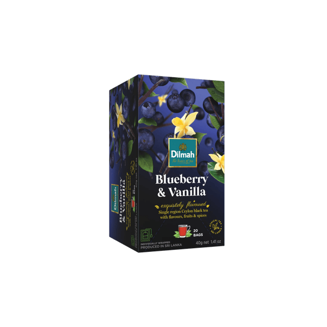 Blueberry & Vanilla | 20 Tea Bags | Fun Tea