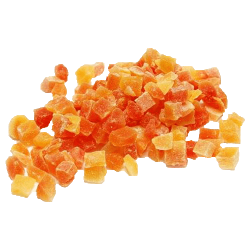 Papaya ananas blokjes