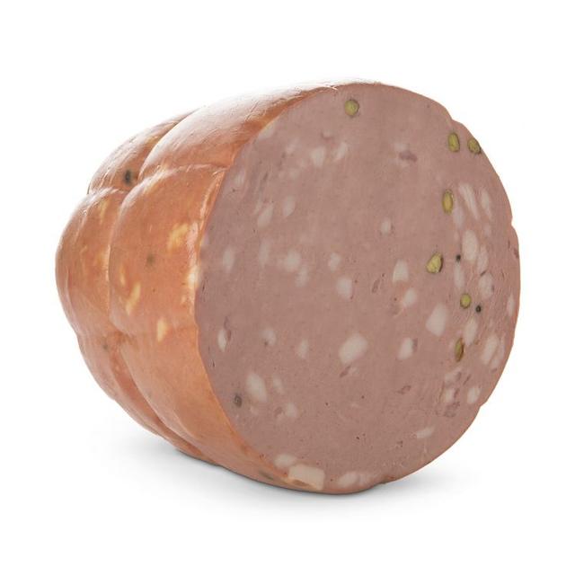 Mortadella met pistache klein