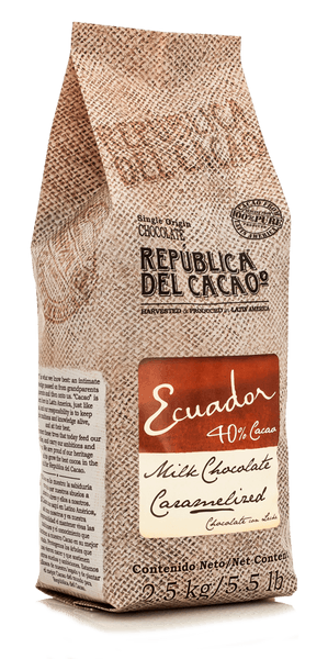 Ecuador Milk 40%, Caramelized (República del Cacao) RdC