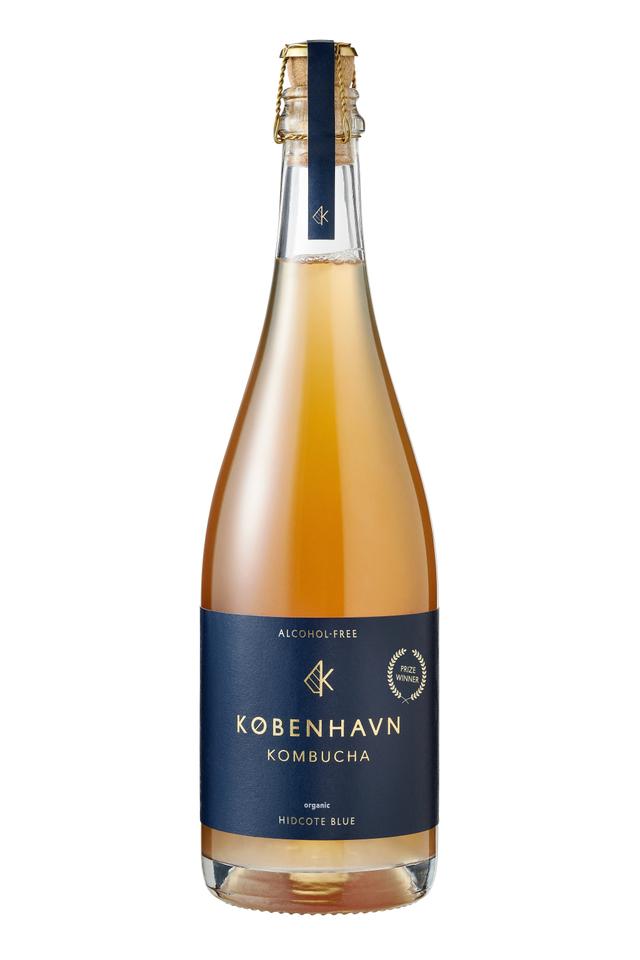 Kobenhavn Kombucha Hidecote Blue Sparkling Tea Organic