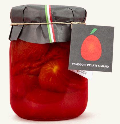 Handgepelde tomaten Bellaveduta