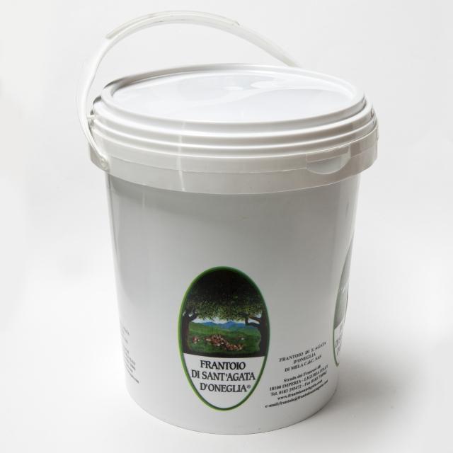 Taggiasca olijven ontpit