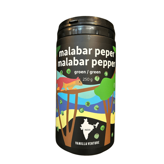 Groene Malabar peper gedroogd BUS