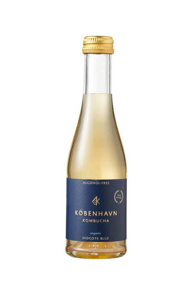 Kobenhavn Kombucha Hidecote Blue Sparkling Tea Organic KLEIN