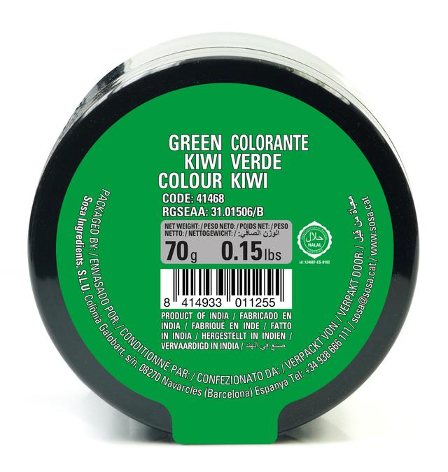 Kiwi green colouring powder  Sosa