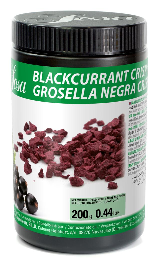 Blackcurrant crispy 2-10mm, Sosa