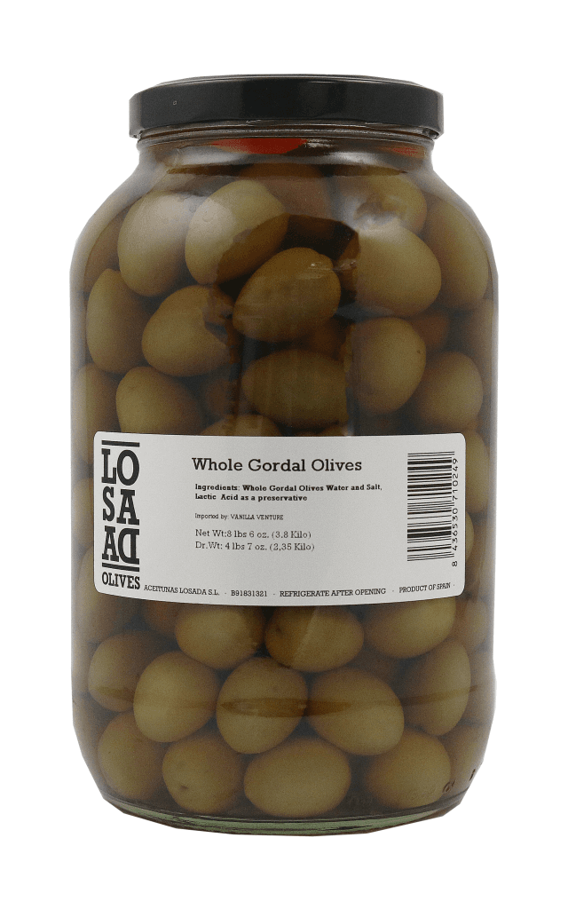 Gordal olijf 60/90 met pit